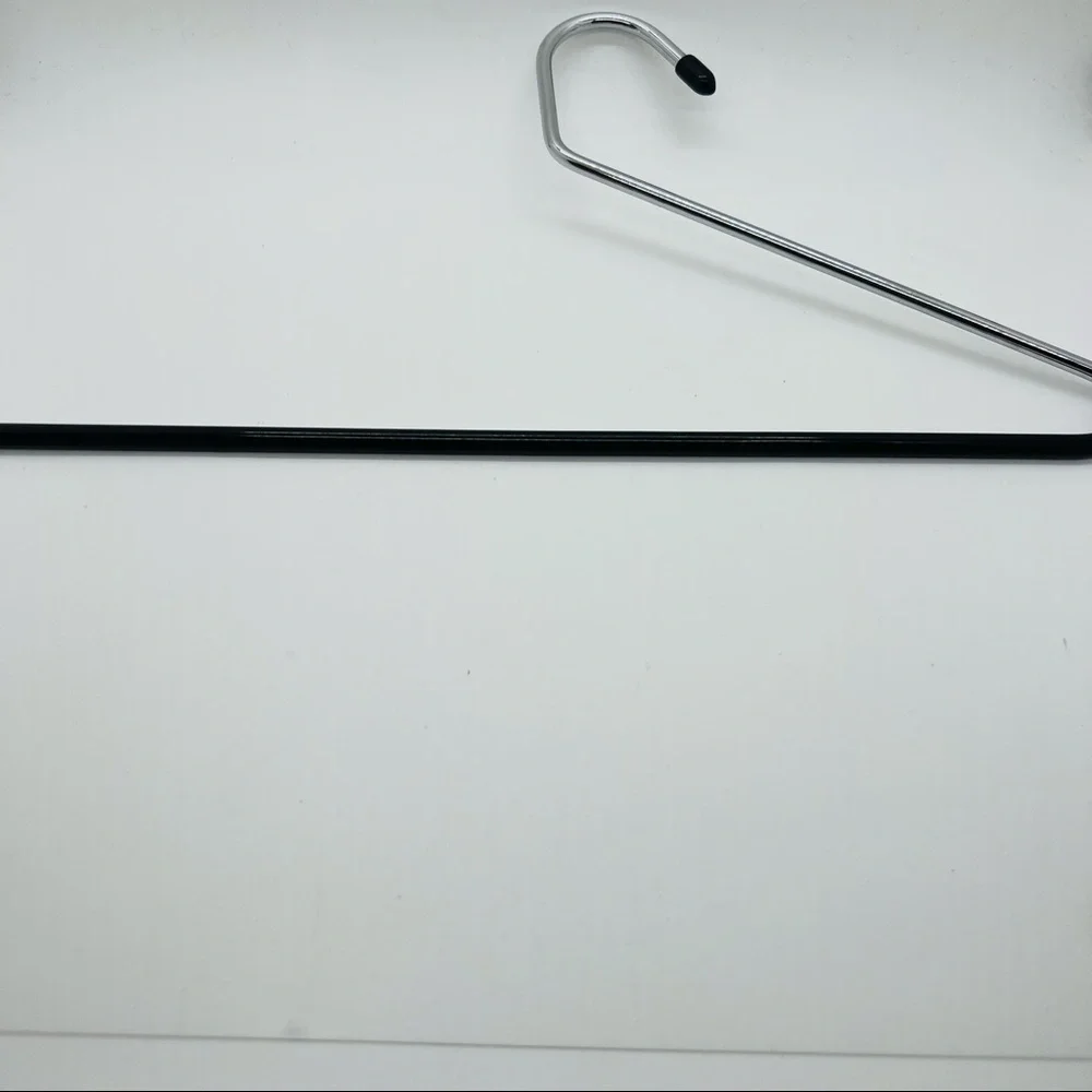 Container Store Pant Hangers Chrome Metal 13” across. Perfect condition.